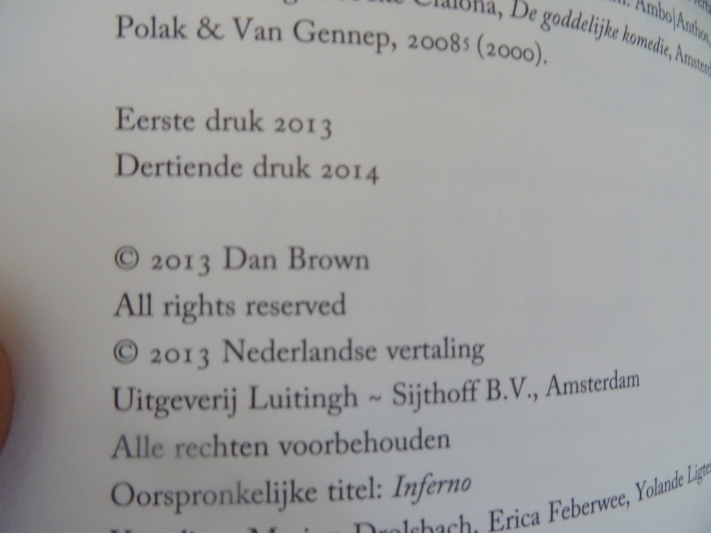 Dan Brown Inferno - Afbeelding 4