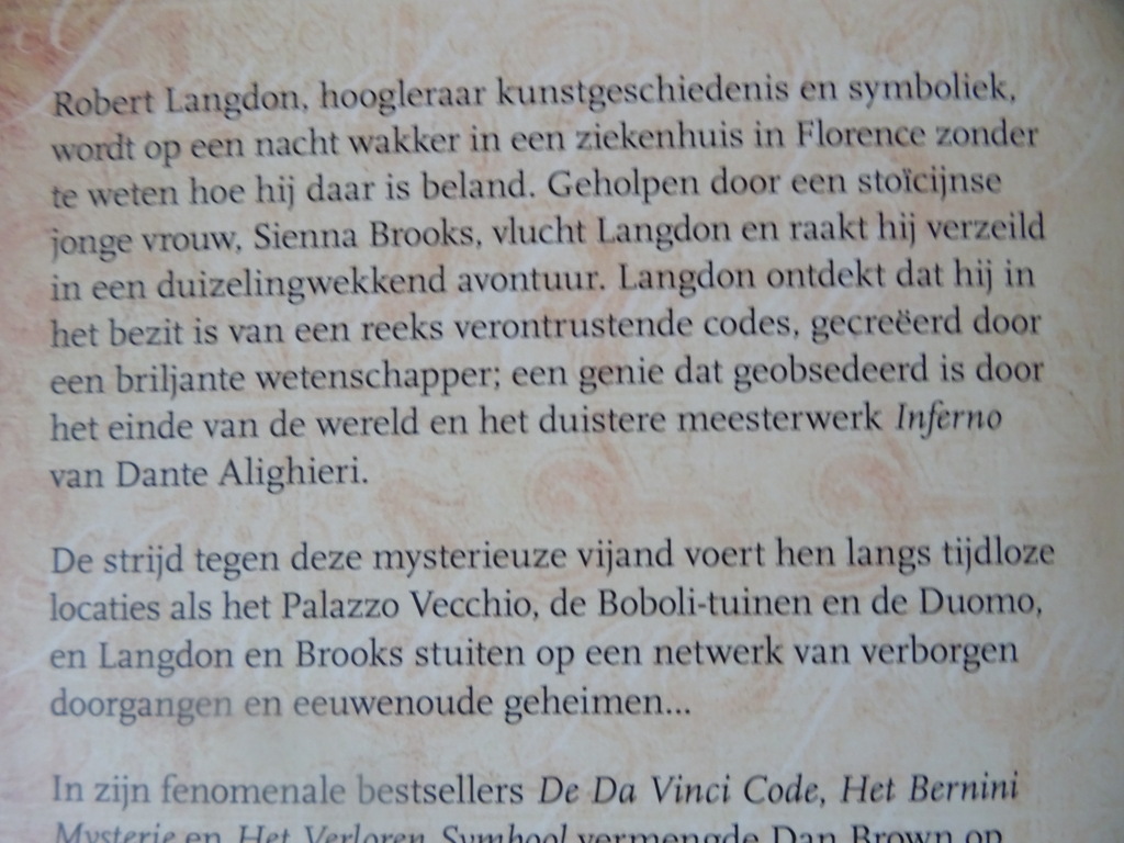Dan Brown Inferno - Afbeelding 9