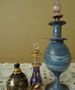 Set vintage Eau de Cologne flacons Set vintage Eau de Cologne flacons