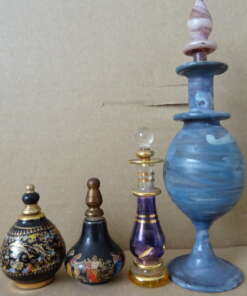 Set vintage Eau de Cologne flacons Set vintage Eau de Cologne flacons