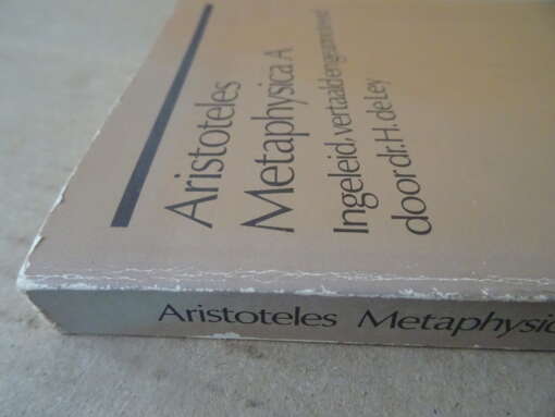 Dr. H. de Ley Aristoteles Metaphysica A