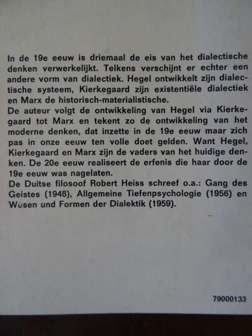 Robert Heiss Hegel Kierkegaard Marx