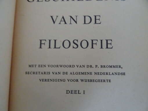 Hans Joachim Störig Geschiedenis van de filosofie deel 1