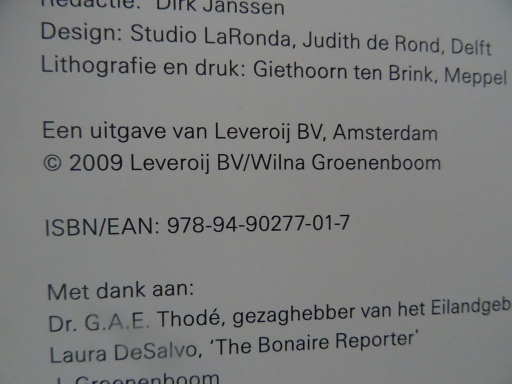 Wilna Groenenboom Document Bonaire - Afbeelding 8