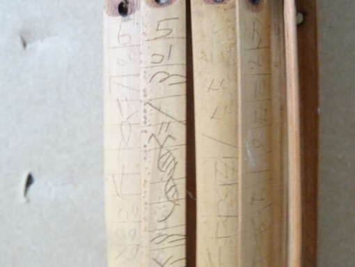 Pustaha kalender Batak Sumatra 26cm