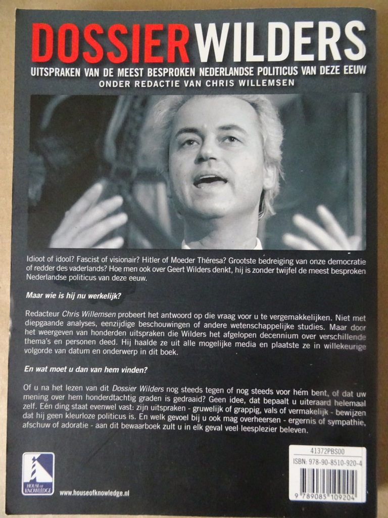 Chris Willemsen Dossier Wilders - Afbeelding 10
