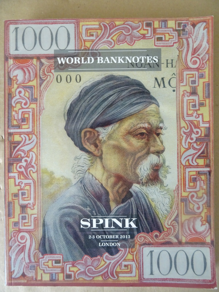 Spink World Banknotes 2-3 october 2013 London