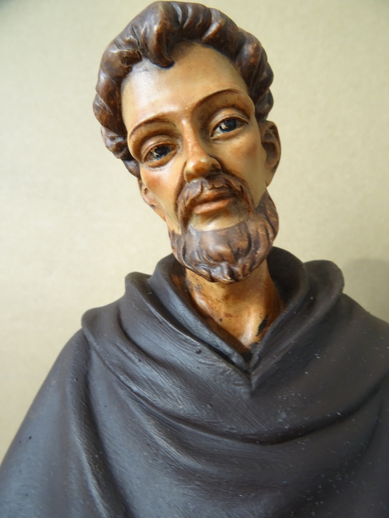 Beeld Heilige Franciscus 41cm resin - Afbeelding 3