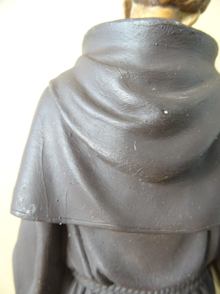 Beeld Heilige Franciscus 41cm resin - Afbeelding 12