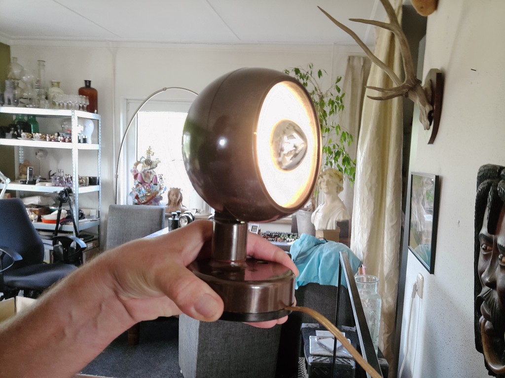 Vintage Philips Louis Kalff spot lamp 39 euro per stuk - Afbeelding 2