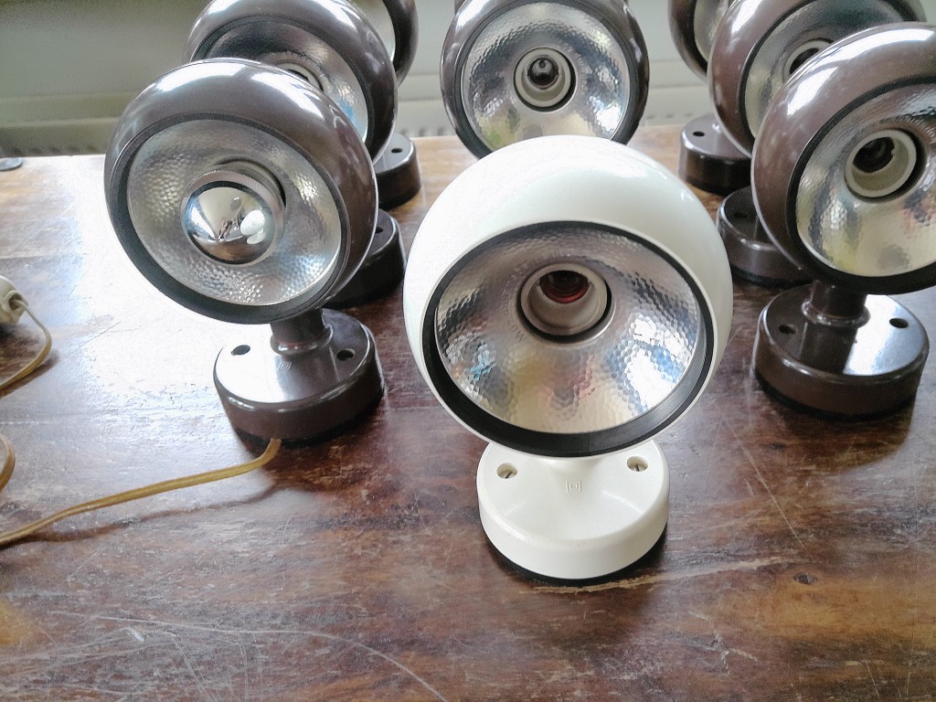 Vintage Philips Louis Kalff spot lamp 39 euro per stuk - Afbeelding 4