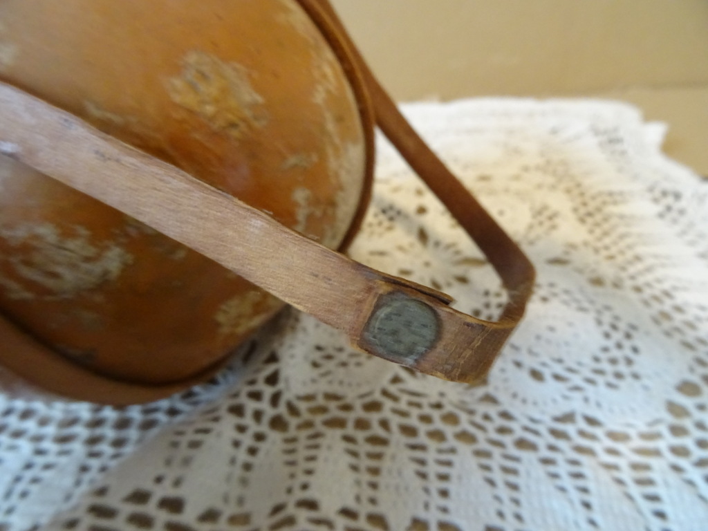 Vintage kalebas waterfles 20cm - Afbeelding 12