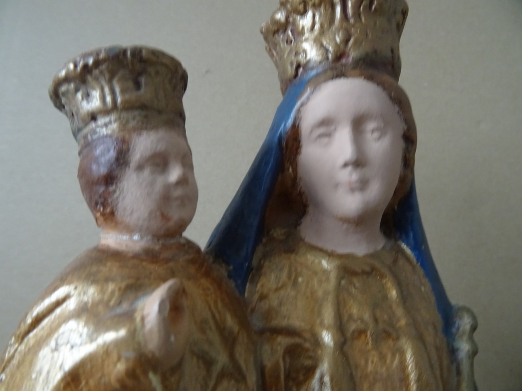 Antiek Mariabeeld de Moeder Gods 40cm Antiek Mariabeeld de Moeder Gods 40cm