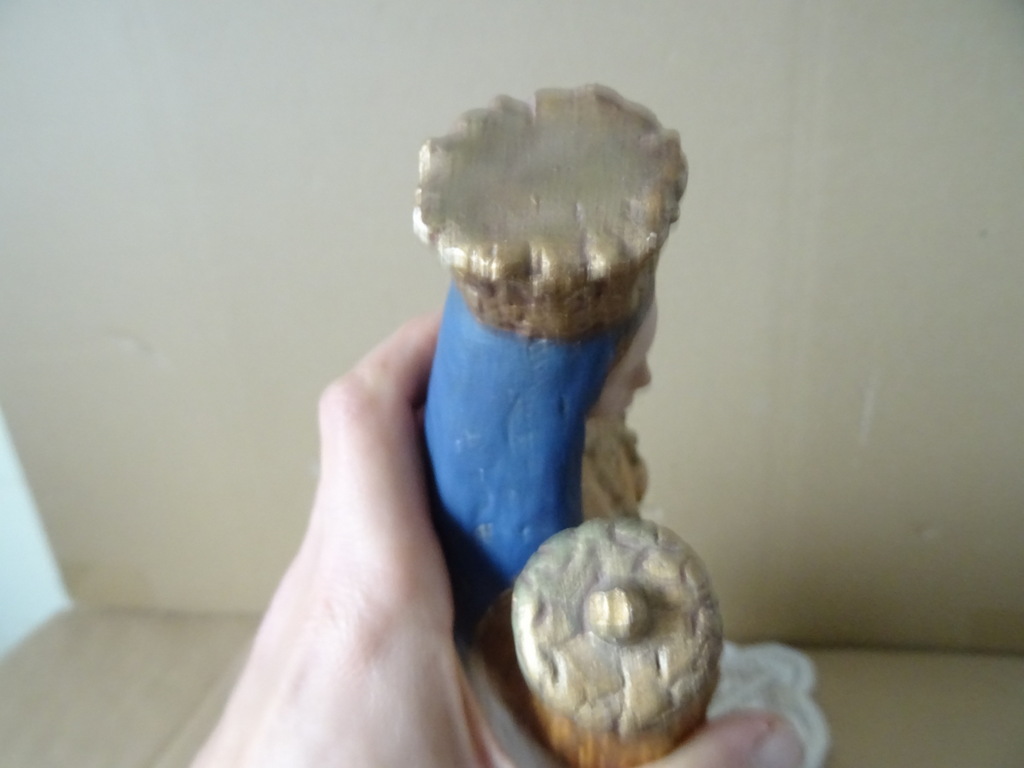 Antiek Mariabeeld de Moeder Gods 40cm Antiek Mariabeeld de Moeder Gods 40cm