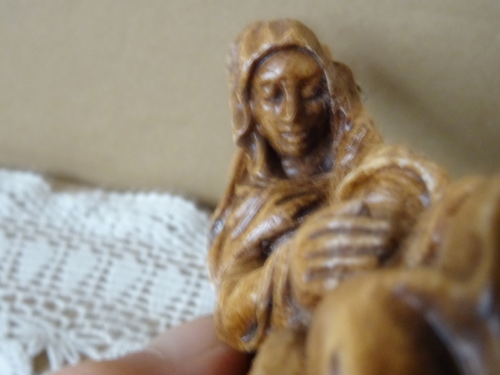 Mariabeeld O. L. Vrouw van Rust Heppeneert 19cm - Afbeelding 6