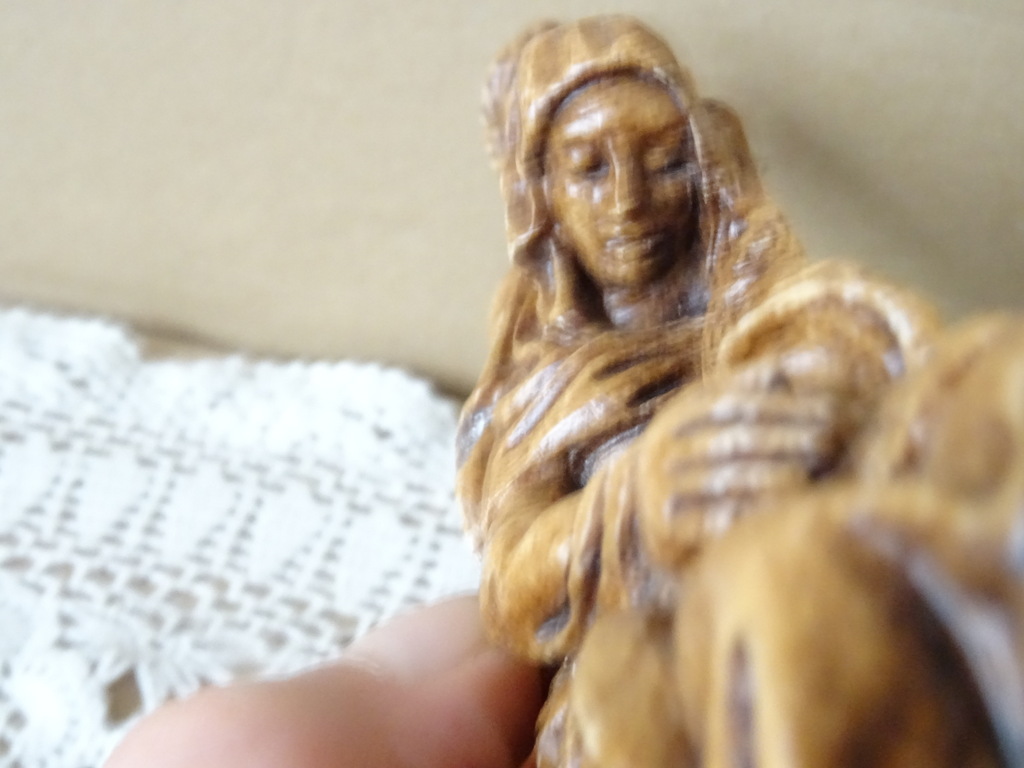 Mariabeeld O. L. Vrouw van Rust Heppeneert 19cm - Afbeelding 7