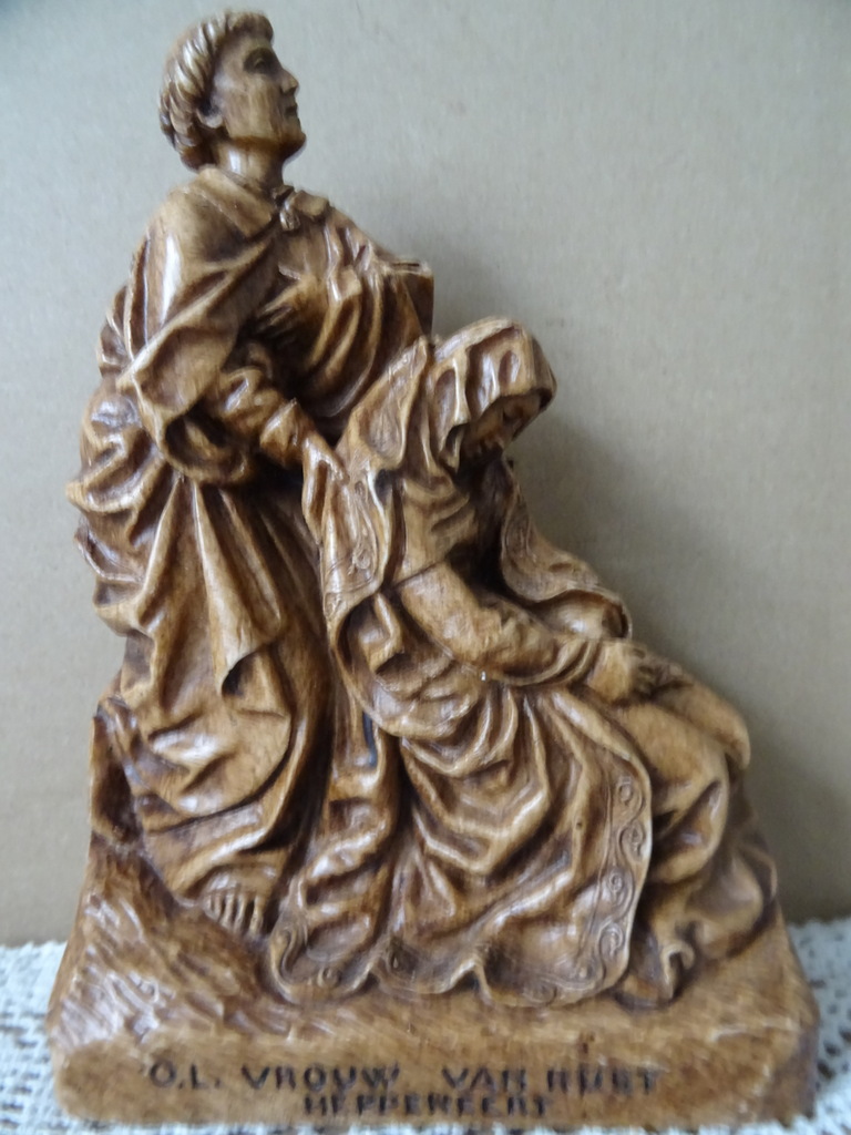 Mariabeeld O. L. Vrouw van Rust Heppeneert 19cm - Afbeelding 15