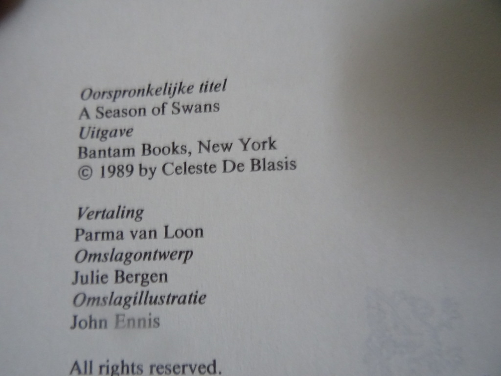 Celeste De Blasis Het lied van de wilde zwaan - Afbeelding 6