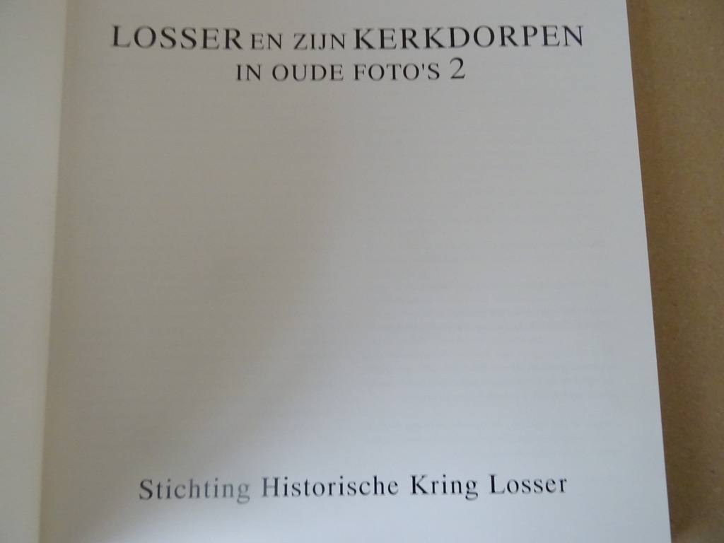 Thea H. Evers-Evers Losser en zijn kerkdorpen in oude foto's 2 - Afbeelding 5