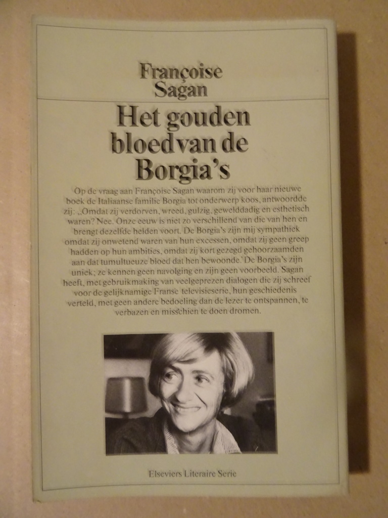 Françoise Sagan Het gouden bloed van de Borgia's - Afbeelding 9