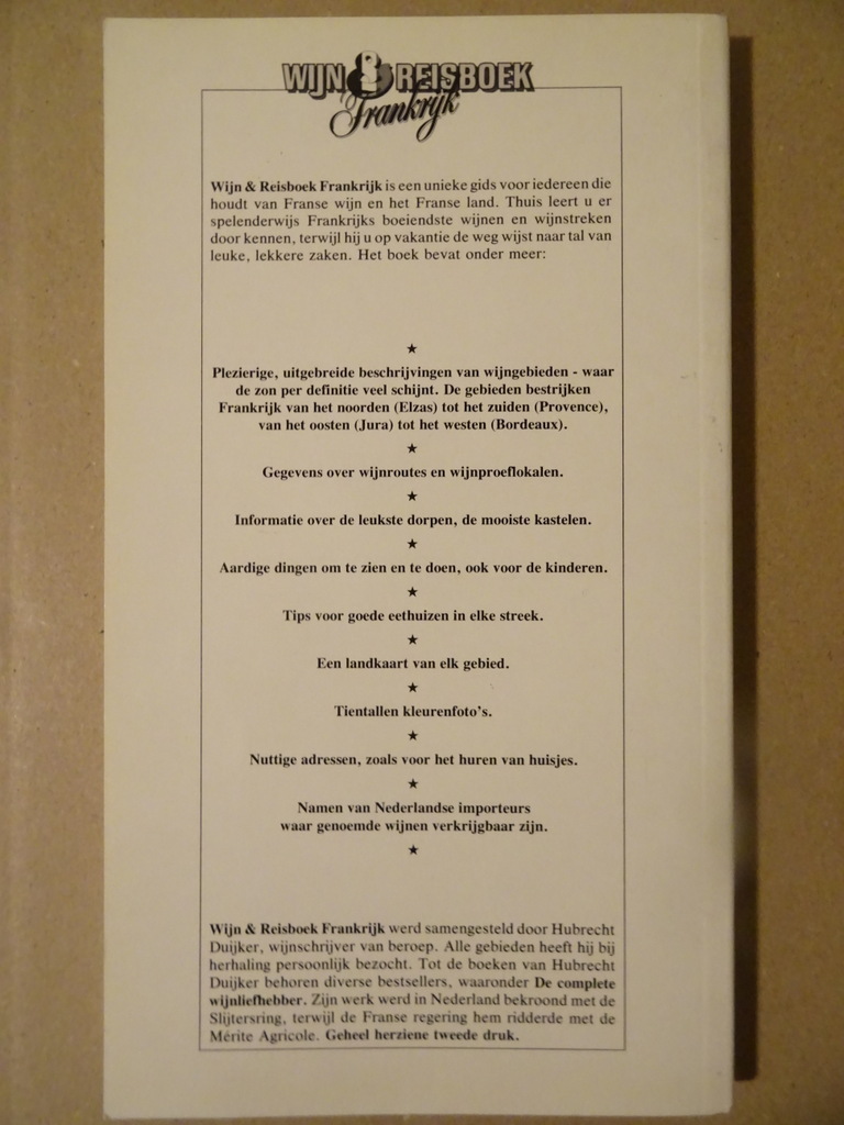 Hubrecht Duijker Wijn & reisboek Frankrijk - Afbeelding 8