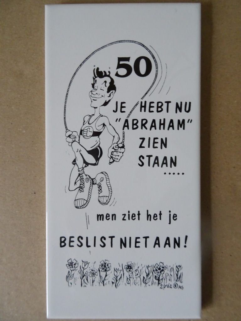 Collectie 20 vintage tegels met spreuk Mosa 19 euro per stuk - Afbeelding 24