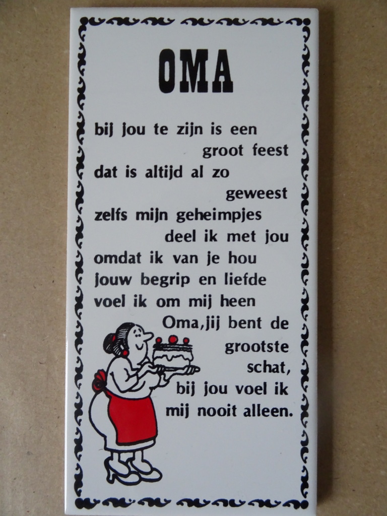 Collectie 20 vintage tegels met spreuk Mosa 19 euro per stuk - Afbeelding 32