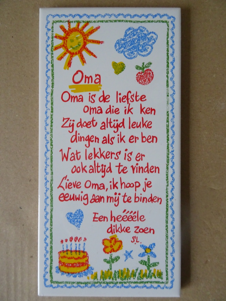 Collectie 20 vintage tegels met spreuk Mosa 19 euro per stuk - Afbeelding 38