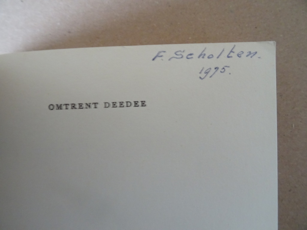 Hugo Claus Omtrent Deedee - Afbeelding 4