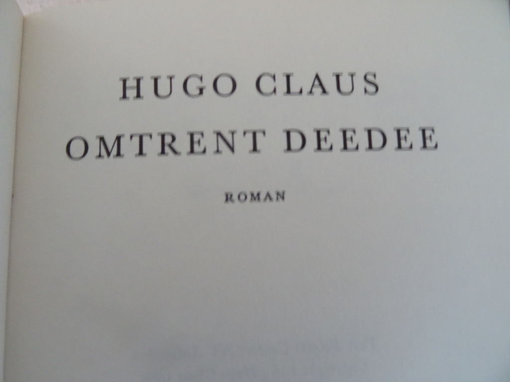 Hugo Claus Omtrent Deedee - Afbeelding 6