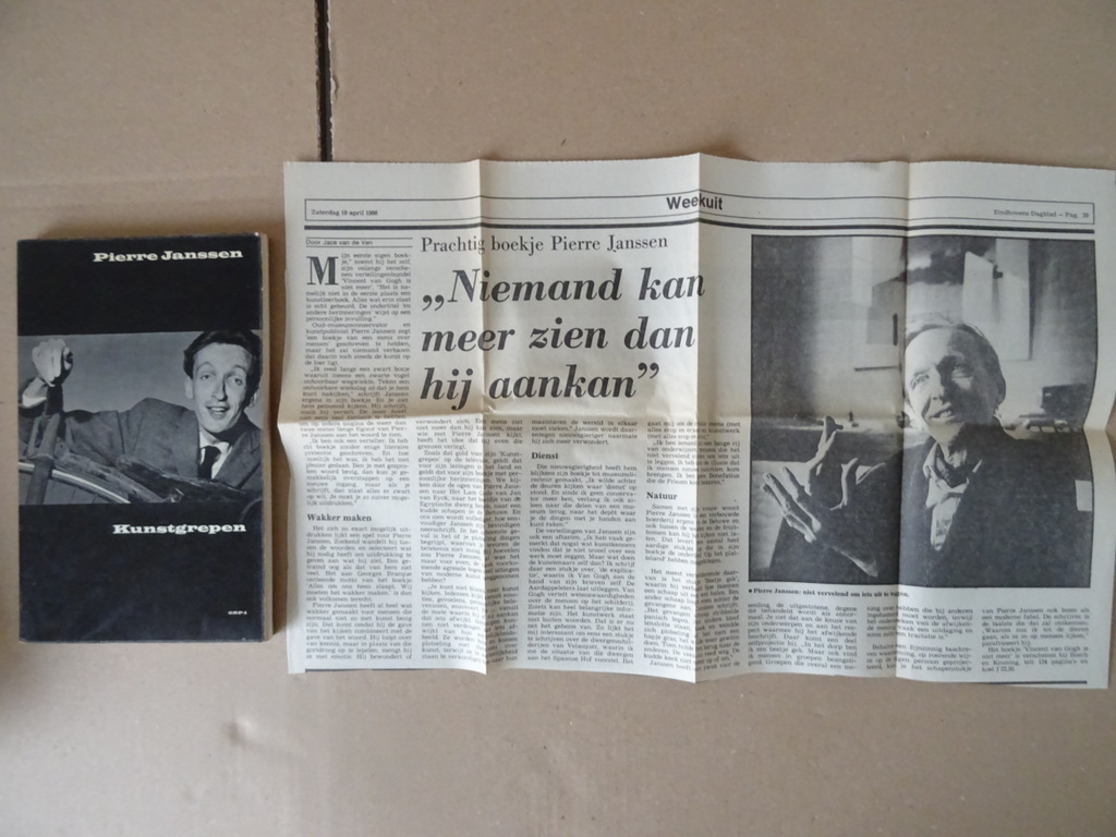 Pierre Janssen Kunstgrepen met krantenknipsel - Afbeelding 3