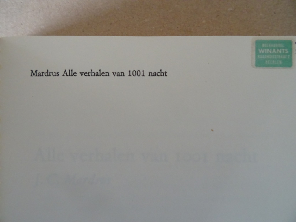 J. C. Mardrus Alle verhalen van 1001 nacht - Afbeelding 3