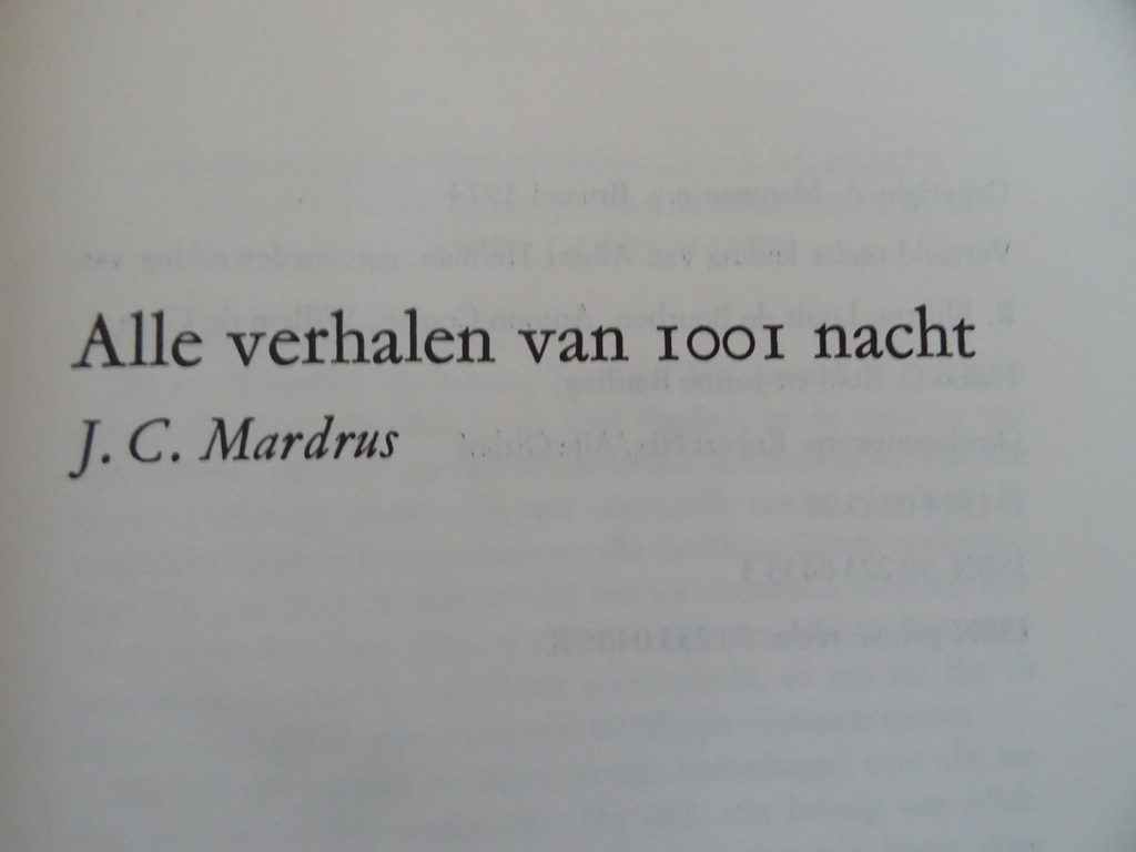 J. C. Mardrus Alle verhalen van 1001 nacht - Afbeelding 4