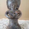 Vintage inheemse aardewerk beeld Peru 23cm