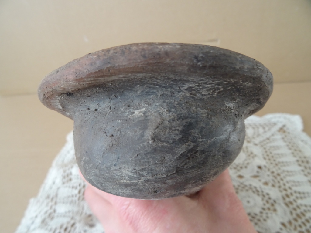 Vintage inheems aardewerk beeld Peru 23cm - Afbeelding 9