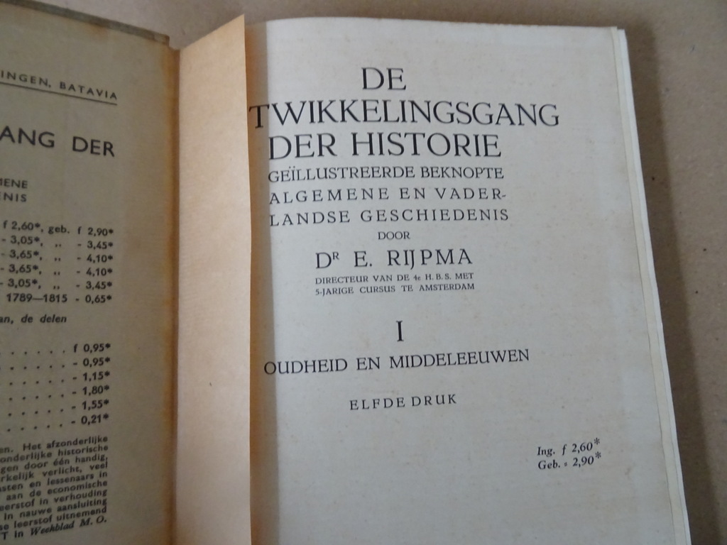 Dr. E. Rijpma De onwikkelingsgang der historie I - Afbeelding 4