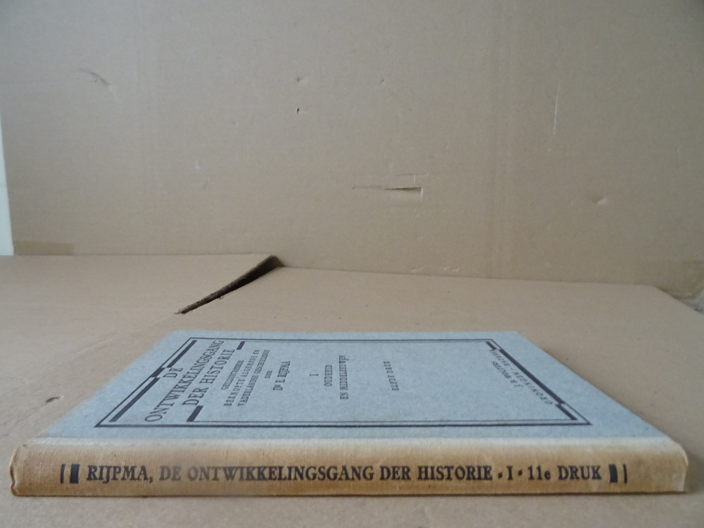 Dr. E. Rijpma De onwikkelingsgang der historie I - Afbeelding 13