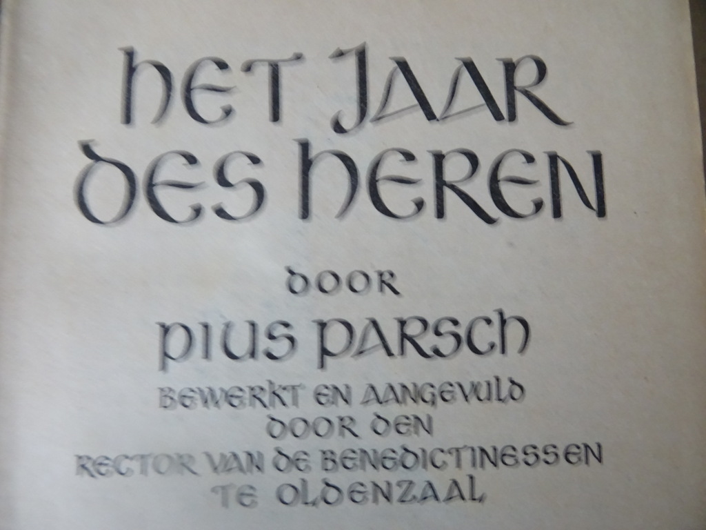 Dr. Pius Parsch Het jaar des Heren eerste deel Kerstkring - Afbeelding 5