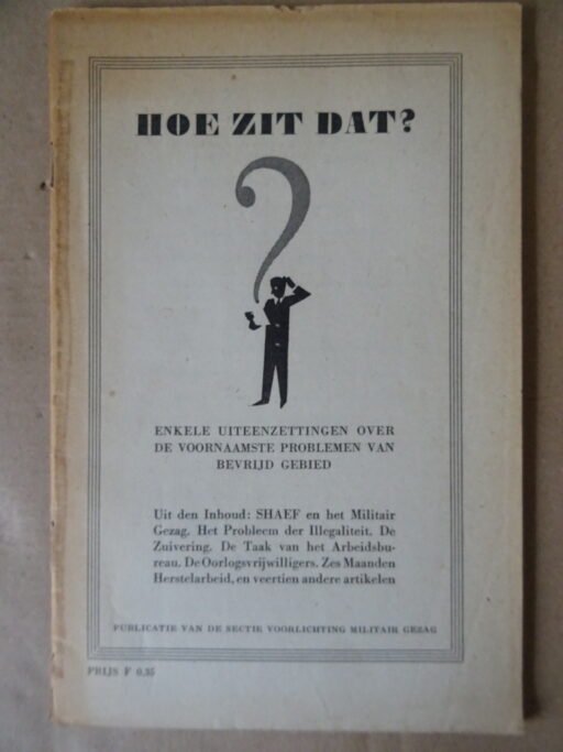 Sectie Voorlichting Militair Gezag Hoe zit dat?
