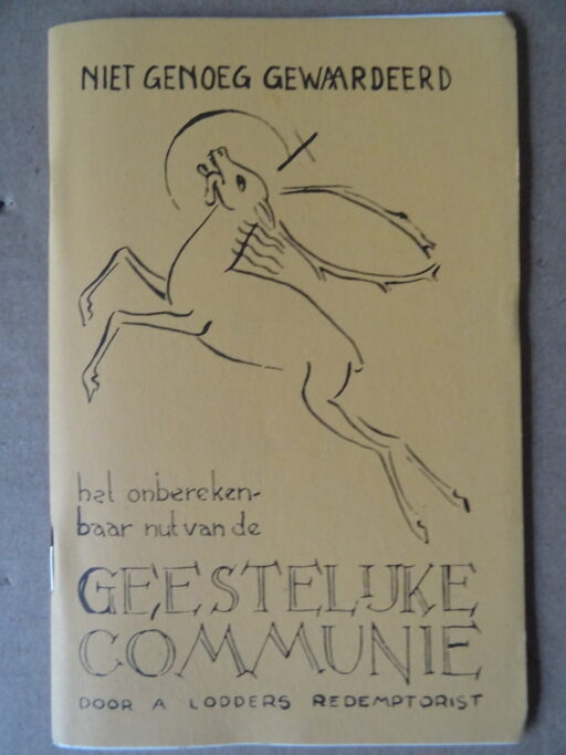 A. Lodders redemptorist Niet genoeg gewaardeerd