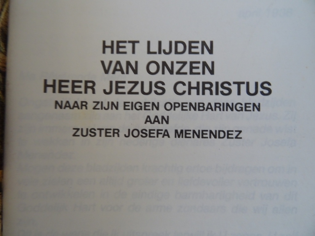 Zuster Josefa Menendez Het lijden van onzen Heer - Afbeelding 28
