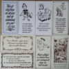 Collectie 8 vintage tegels met spreuk Mosa 19 euro per stuk