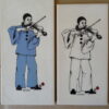 Vintage Italiaanse tegels Pierrot