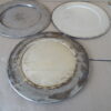 Set vintage verzilverde schalen 30cm