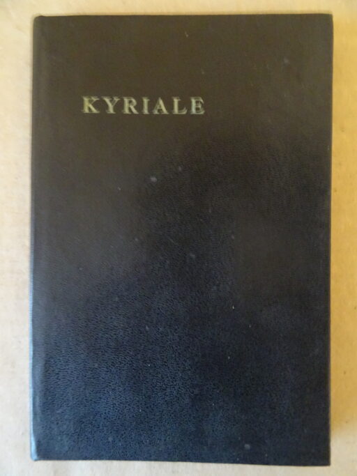 Kyriale seu Ordinarium missæ