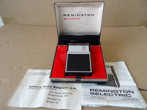 Vintage scheerapparaat Remington Selectric