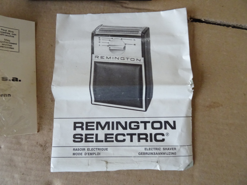 Vintage scheerapparaat Remington Selectric - Afbeelding 12