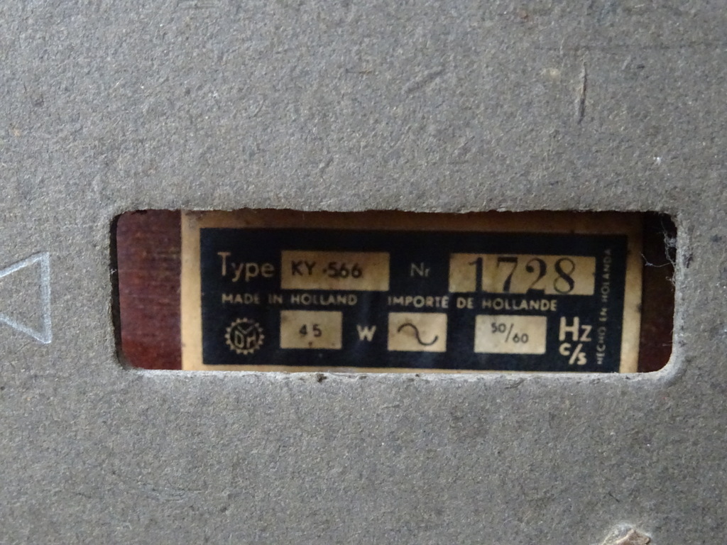 Vintage buizenradio Erres KY566 - Afbeelding 15
