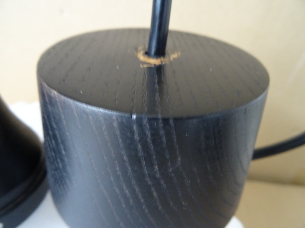 Vintage Massive Japandi hanglamp Space Age - Afbeelding 3