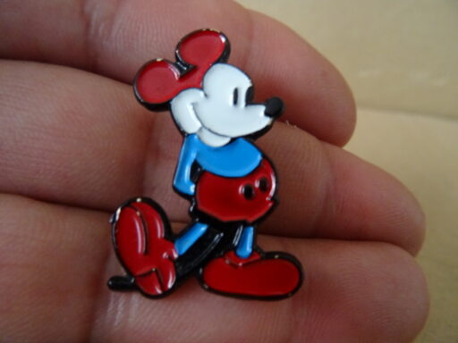 Walt Disney Vintage koperen Mickey Mouse speld